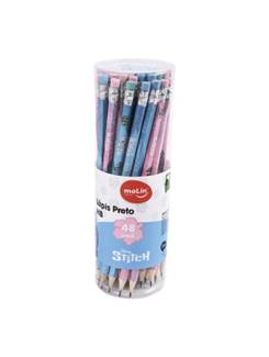LAPIS HB STITCH C/BORRACHA - 31324 - CX 48 - MOLIN