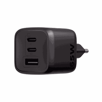 CARREGADOR TOMADA 3 USB EC21 POWER 65W - PRETO - UN - INTELBRAS