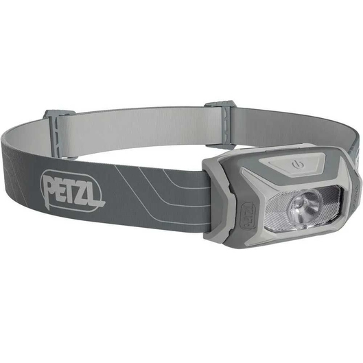 LANTERNA DE CABEÇA TIKKINA 300 LUMENS PETZL CINZA