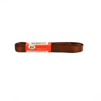 FITA CETIM Nº 2 10MMX10M  - MARROM - UN - KIT