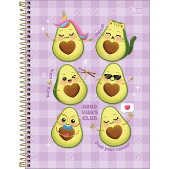 CADERNO UNIV CAPA DURA 1X1 80FLS - ABACUTE - UN - TILIBRA