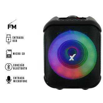 CAIXA DE SOM BT 150W PORTATIL - ACA 150 POP - PRETO - UN - AMVOX