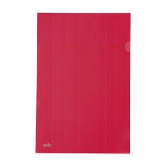 PASTA EM L A4 C/10 0270 - VERMELHO - UN - DELLO