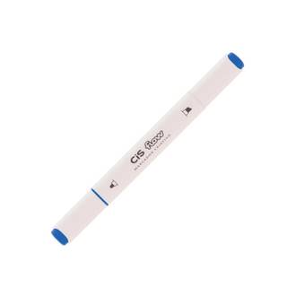MARCADOR ARTISTICO PONTA DUPLA PERMANENTE - N30 - 57799 - AZUL ROYAL - CX 06 - CIS