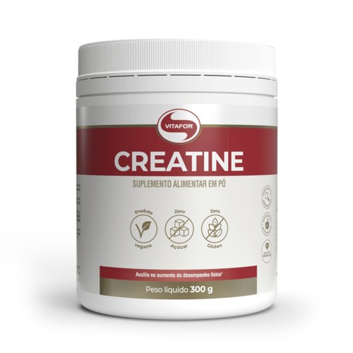 CREATINE CREATINA PURA MONOHIDRATADA 300G VITAFOR UN