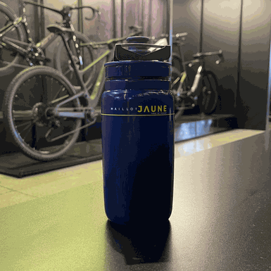 Garrafa Elite Fly Tex 550ml Maillot Jaune Azul Escuro