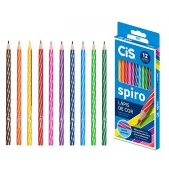 LAPIS DE COR SPIRO 448002 - 12 CORES - C/12 - UN - CIS
