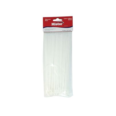 CINTA LACRE 9,0x600 (25)BRANCA NYLON MISTER