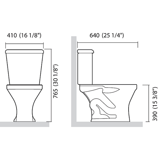 BACIA SANITÁRIA PARA CAIXA ACOPLADA ICASA SABARÁ IP36 00 BRANCO
