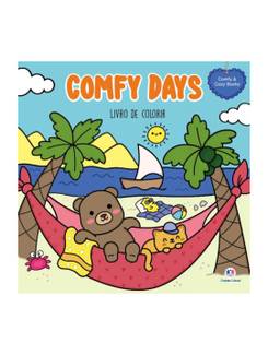 LIVRO DE COLORIR COMFY DAYS - UN - CIRANDA CULTURAL