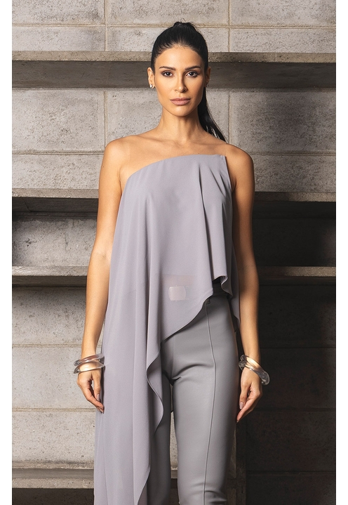 Blusa Rory Cinza - 2