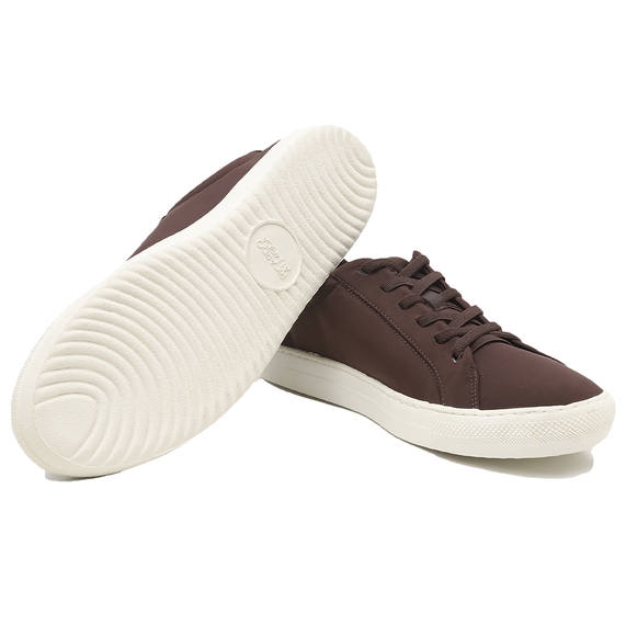 TÊNIS MASCULINO NEOPRENE COMFORT MARROM RICARDO ALMEIDA