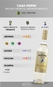 Vinho Frisante Casa Perini Macaw Tropical Branco 750ml