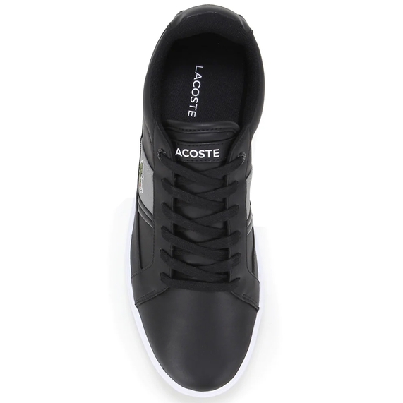 TENIS MASCULINO EUROPA LCR BRZ PRETO LACOSTE