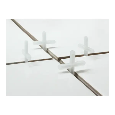 ESPAÇADOR CRUZETA TRANSPARENTE MOLDIMPLAS (Pacote com 100 unidades) 4.0 MM