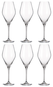 Conjunto 6 Taças de Cristal Ecológico Bohemia Loxia para Água 510ml