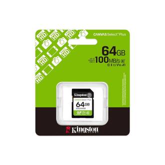 CARTAO MEM SD 64GB CLAS10 SDS3/64GB 100MB - UN - KINGSTON