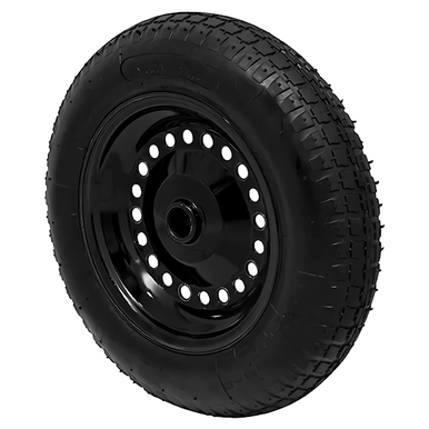 RODA PARA CARRINHO DE PEDREIRO METALPAMA PRETO