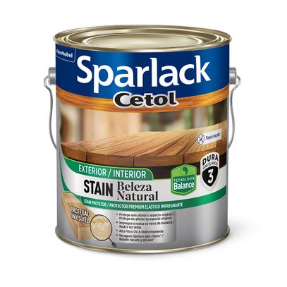 SPARLACK CETOL STAIN BELEZA NATURAL FO 3,6L