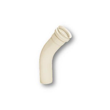 CURVA PVC ESGOTO 45 LONGA AMANCO 40 MM