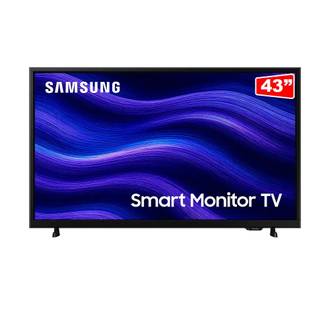 SMART TV LED 43 FULL HD TIZEN - LS43F6000FGXZD - PRETO - UN - SAMSUNG