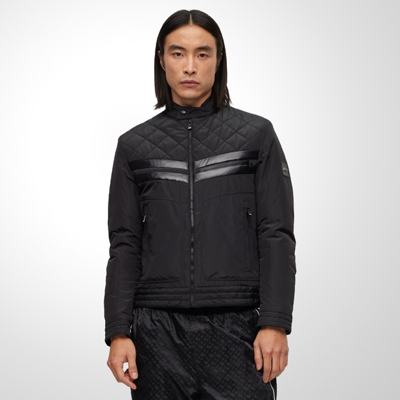 JAQUETA MASCULINA BOMBER CHANAN PRETA BOSS