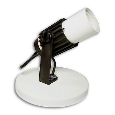 SPOT ALETADO PARA LÂMPADA BRANCO