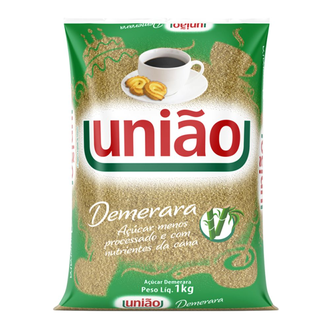ACUCAR DEMERARA 1KG - UN - UNIAO