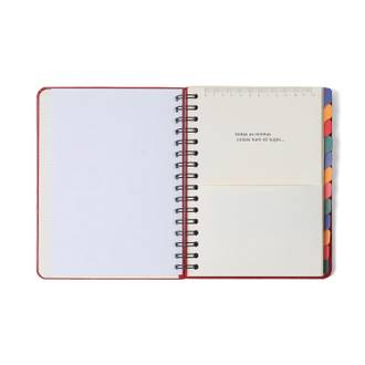 PLANNER PERMANENTE CLASSICO E A5 / VERMELHO QUENTE 7493 - UN - CICERO