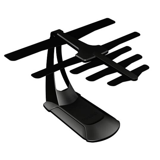 ANTENA DIGITAL INTERNA UHF PRIMETECH SUPER 1000 com cabo 1,5 m 