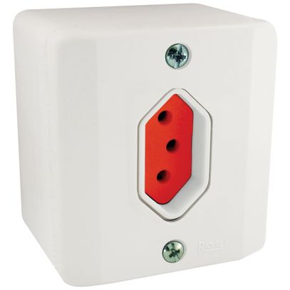 SISTEMA RADIAL TOMADA NBR 20A VERMELHA BR