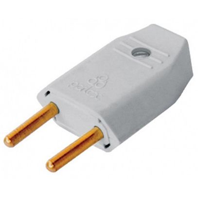 PINO MACHO PERLEX 2P 20A ABNT CINZA 1046