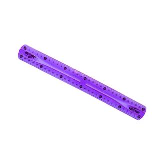 REGUA FLEXIVEL 30CM CORES 4365 - UN - LEO E LEO