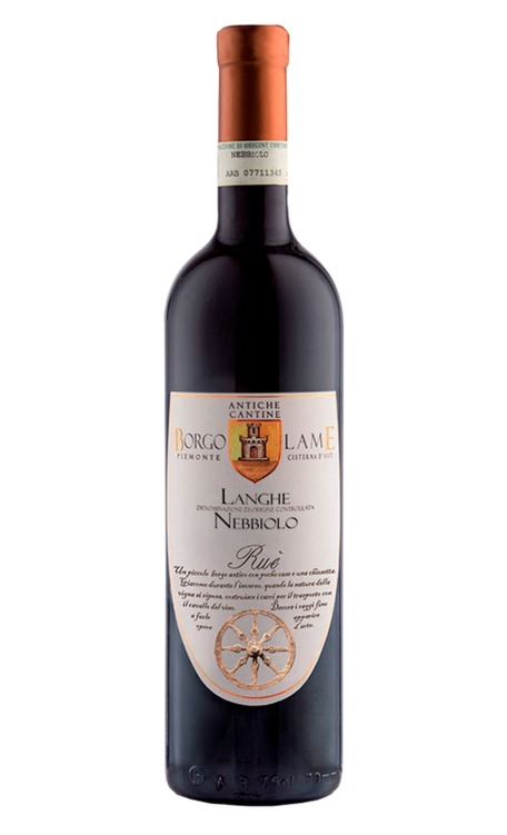 Vinho Ruè Borgo Lame Langhe Nebbiolo 750ml