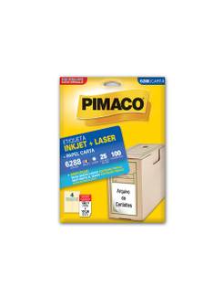 ETIQ INKJET/LASER CARTA 25FL 6288 - 138X106 - UN - PIMACO