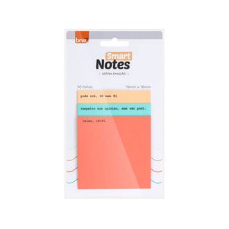 BLOCO ANOTACOES SMART NOTES 76X76 - BA8010 - UN - BRW