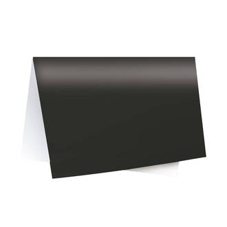 PAPEL CARTOLINA LAMINADO  - PRETO - PCT 20 - CROMUS