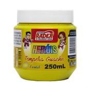 TINTA GUACHE 250ML  - AMARELO - UN - RADEX