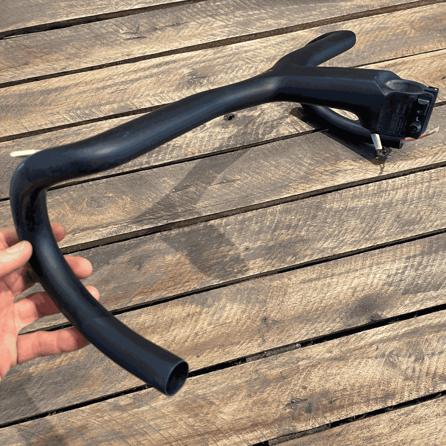 Guidão integrado Syncros IC-R100-SL para bike Addict RC