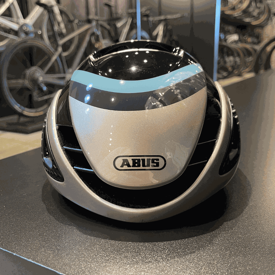Capacete Abus Gamechanger Dourado/Champagne