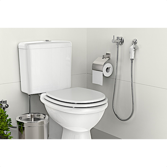 LIGAÇÃO FLEXÍVEL PARA DUCHA HIGIÊNICA FÊMEA X FÊMEA 1.20 M BLUKIT