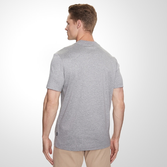 CAMISETA MASCULINA REGULAR FIT TIBURT 278 CINZA BOSS