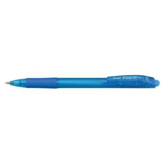 CANETA RETRATIL BX417 0,7MM - AZUL CELESTE - UN - PENTEL