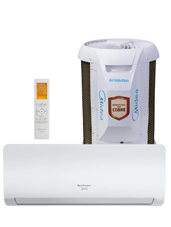AR CONDICIONADO SPLIT HW ON/OFF  AIRVOLUTION 30000 BTUS FRIO 220V  - BRANCO - UN - SPRINGER MIDEA