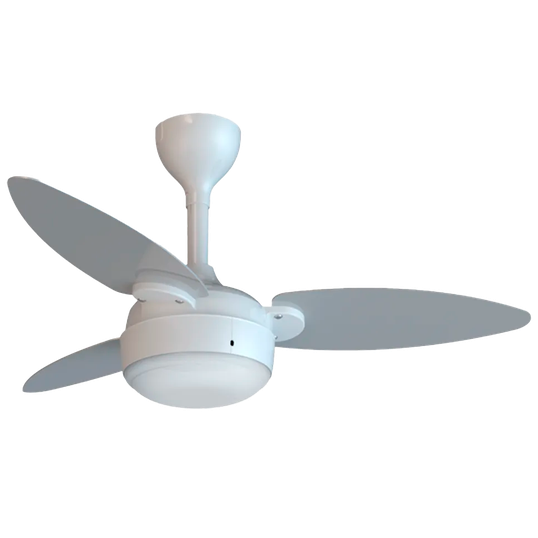 VENTILADOR DE TETO ELLUZ INVERTER VENTISOL BRANCO/CINZA BIVOLT