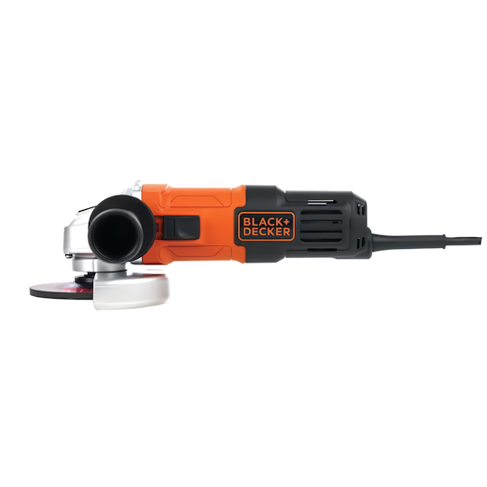 ESMERILHADEIRA ANGULAR BLACK+DECKER 650W 4 1/2'' 127 V