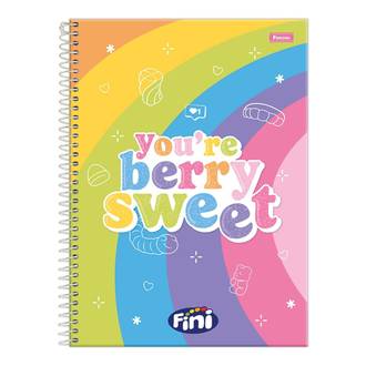 CADERNO UNIV CAPA DURA 10X1 160FLS - 3370266 - FINI - UN - FORONI