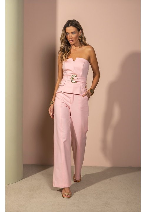 Blusa Malu Powder Pink - 4