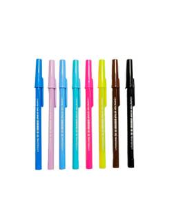 CANETA ESFEROGRAFICA POP 0,7MM - SORTIDA - AZUL - UN - COMPACTOR
