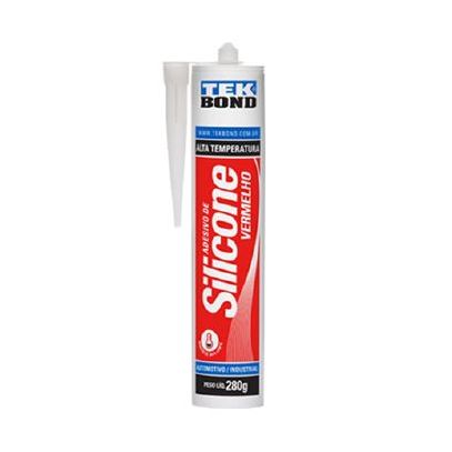 SILICONE TEK BOND ALTA TEMP 280g VERMELHO